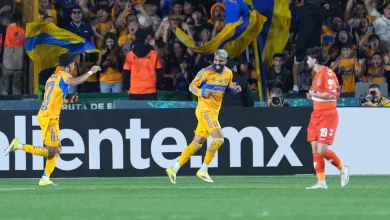 Debut goleador del 'Bufalo' Aguirre con Tigres en Champions Cup
