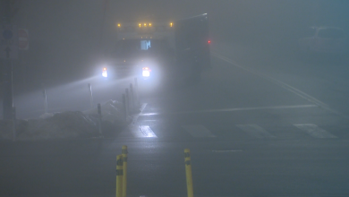 Dense fog will be in place for the holiday morning commute in the Pittsburgh area