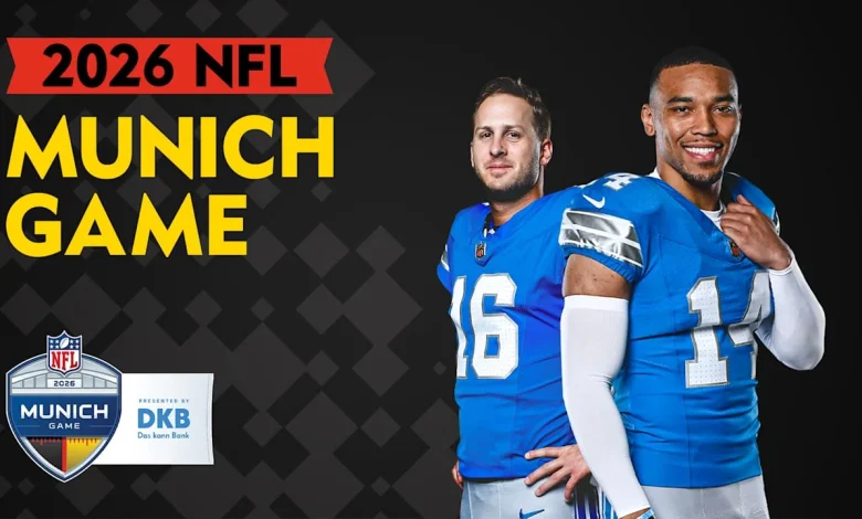 Detroit Lions to play in 2026 NFL Munich game
