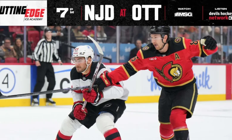 Devils Head to Canadian Capital | PREVIEW