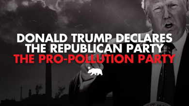 Donald Trump declares the Republican Party the pro-pollution party