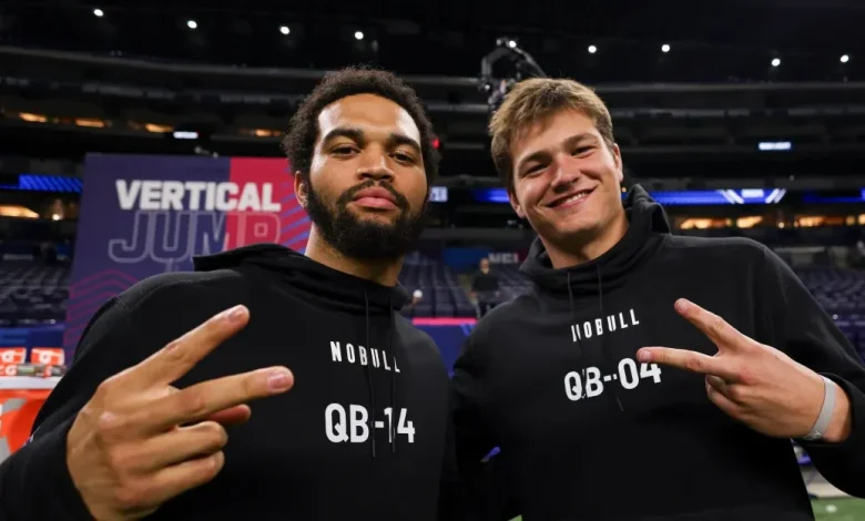 Drake Maye and Caleb Williams both won 2025–in their own way