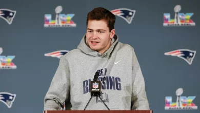 Drake Maye on shoulder: I'm not trying to lie when I say I'm feeling great