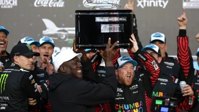 Driving for Michael Jordan, Tyler Reddick wins the Daytona 500 in wreck-filled finish