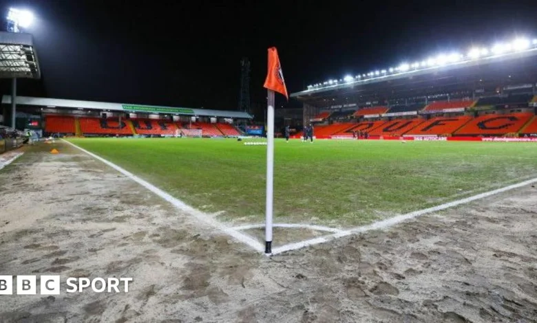 Dundee Utd-Aberdeen postponed after pitch inspection