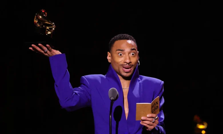 Durand Bernarr’s Grammys Acceptance Speech Was a Burst of Black Queer Joy