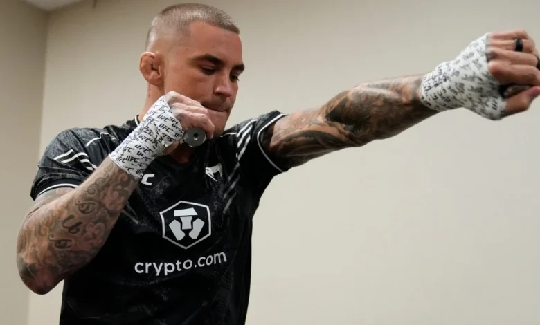 Dustin Poirier shows off gnarly broken toe suffered in training