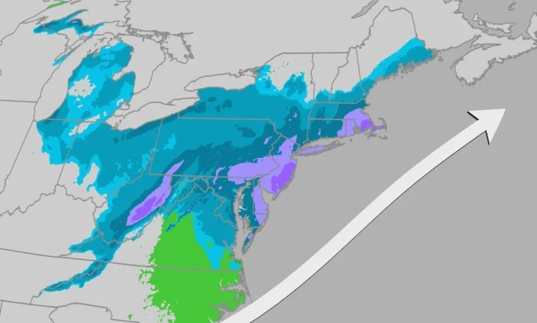 East Coast Storm, Nor'easter Possible Sunday, Monday