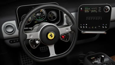 Electric Ferrari Luce's Interior Revealed: When Apple Meets Ferrari