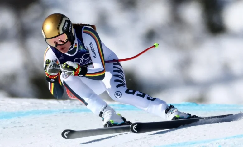 Emma Aicher holt erste deutsche Medaille den Olympischen Winterspielen in Italien