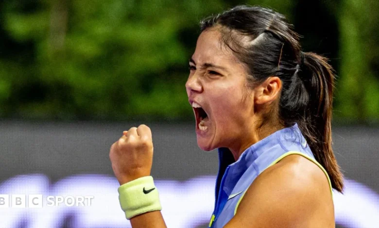 Emma Raducanu storms into Cluj semi-finals with win over Maja Chwalinska, Sonay Kartal beaten