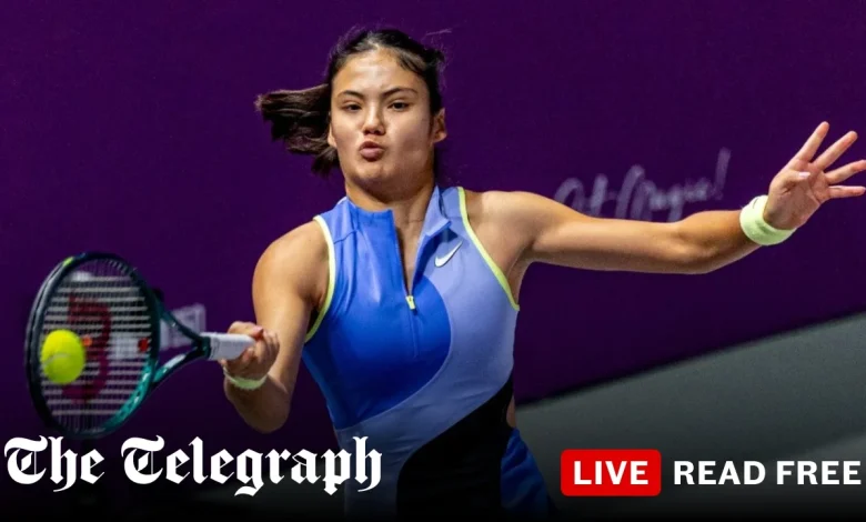 Emma Raducanu vs Camila Osorio, live: score and updates from 2026 Qatar Open