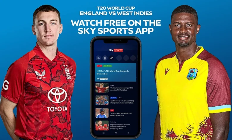 England vs West Indies: Free live cricket stream from ICC T20 World Cup on the Sky Sports App