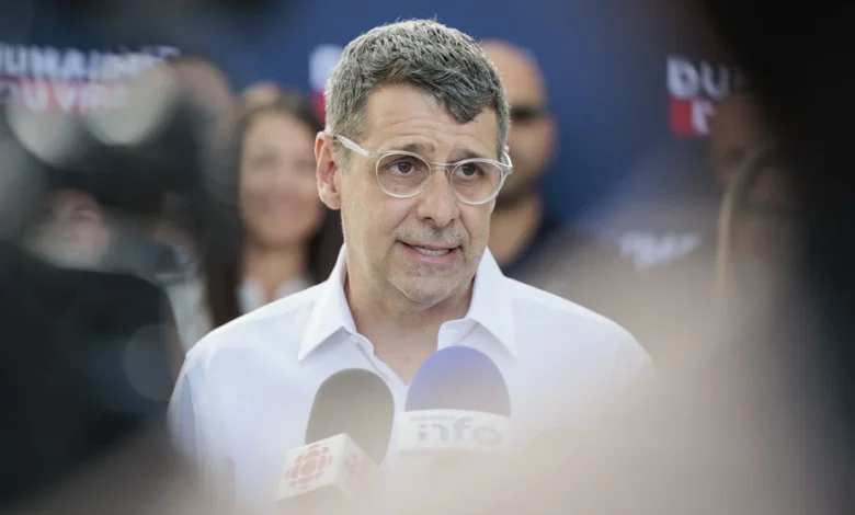 Éric Duhaime critique l’« arrogance » de Paul St-Pierre Plamondon