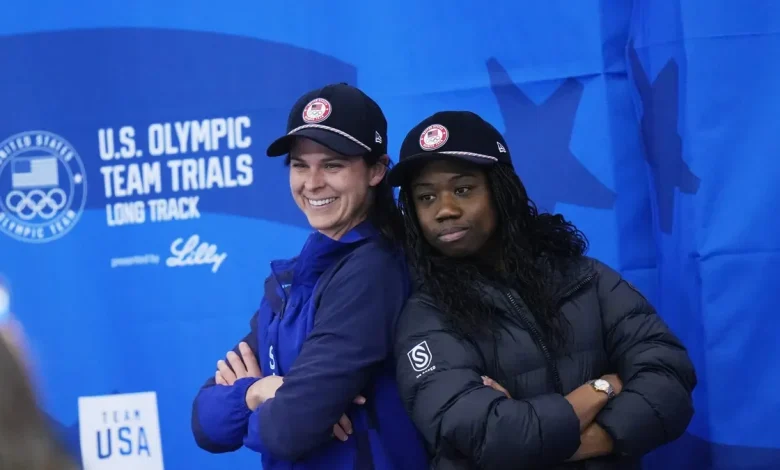 Erin Jackson, Brittany Bowe competition schedule at 2026 Winter Olympics