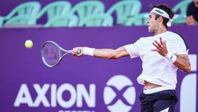 Etcheverry le ganó la batalla del Argentina Open a Burruchaga y se convirtió en el primer clasificado a cuartos