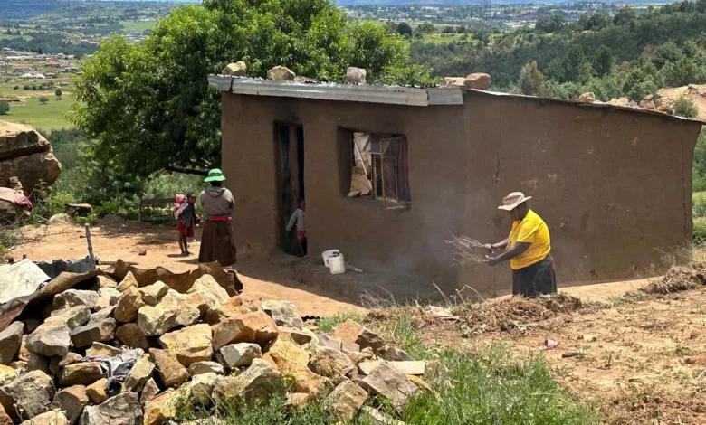 Extreme poverty locked a family out. Lesotho’s frontliners found the means to bring them back in