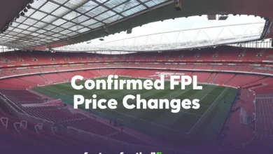 FPL Price Changes: Van de Ven, Bruno G & Woltemade Drop