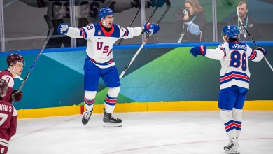 Family ties run deep as the U.S. men's hockey team faces Denmark