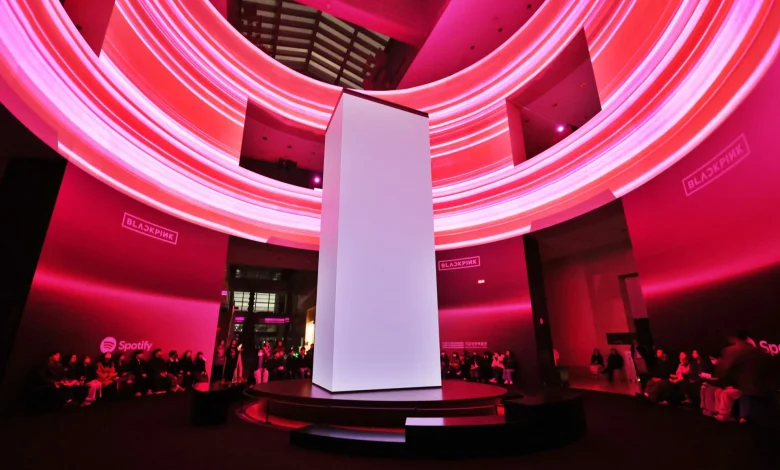 Fans get first listen to BLACKPINK's new album at National Museum of Korea