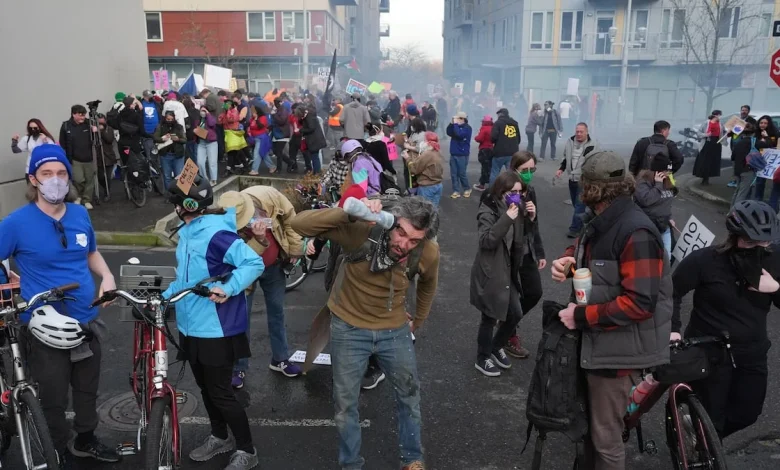 Federal officers’ use of tear gas on protesters, children in Portland set to go before a judge
