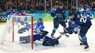 Finland scores 11 against Italy, finishes 2nd in Group B