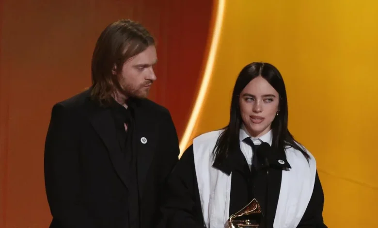 Finneas defends Billie Eilish's Grammys speech, slams 'old white men'