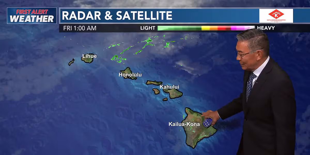 First Alert Forecast: Weak front moving through the state today, stronger front with more showers due late Sunday