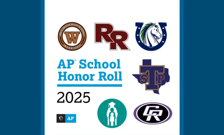 Five Round Rock ISD high schools earn spots on 2025 AP School Honor Roll