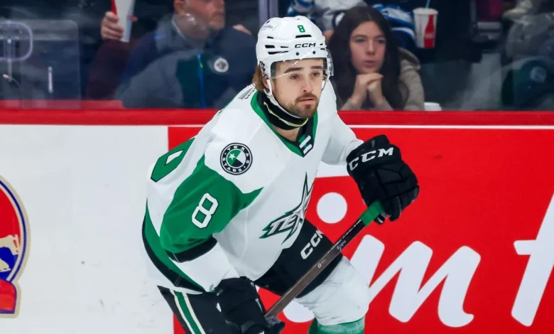 Flames Acquire Defenceman Gavin White From Dallas