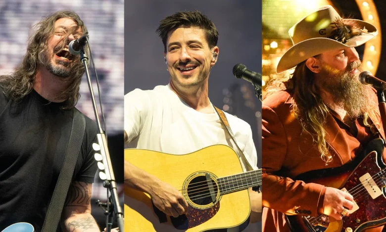 Foo Fighters, Mumford & Sons, Chris Stapleton