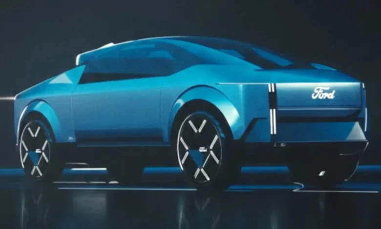 Ford’s New $30K EV Truck is a Tesla Cybertruck Underneath