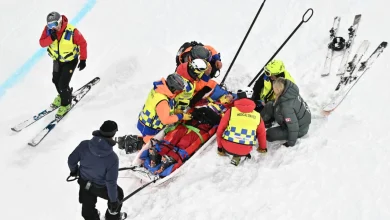 Former Olympic freeski halfpipe champion Sharpe stable after heavy crash