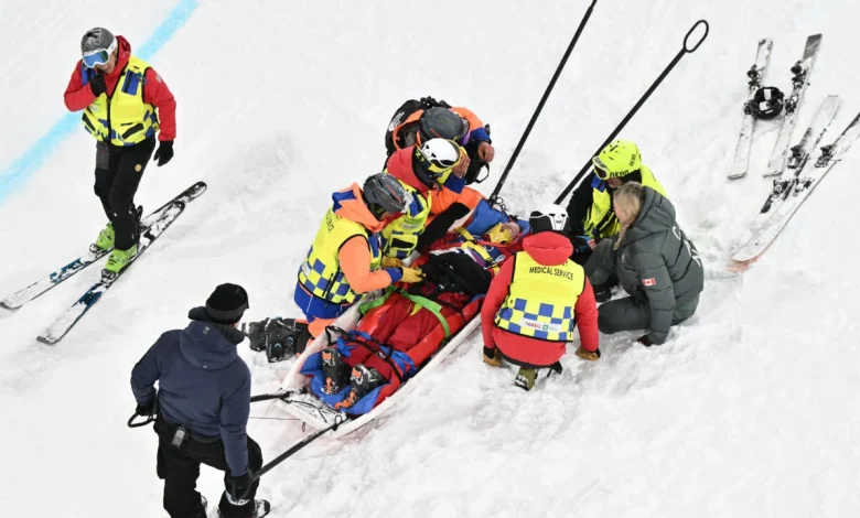 Former Olympic freeski halfpipe champion Sharpe stable after heavy crash