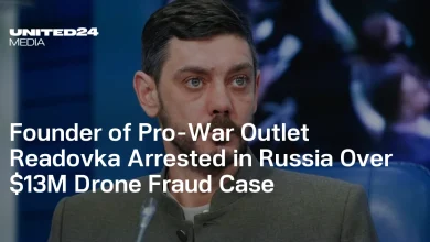 Founder of Pro-War Outlet Readovka Arrested in Russia Over $13M Drone Fraud Case