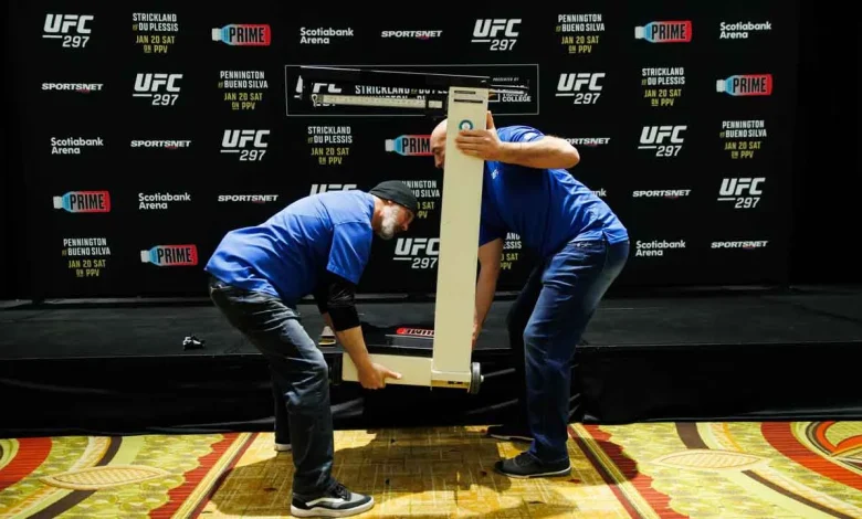 Four fighters miss weight ahead of UFC Fight Night, one fighter has visa issue