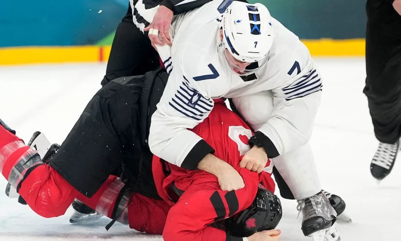 France bans Olympic hockey player for fighting
