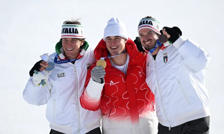 Franjo Von Allmen stuns on the downhill to become first Olympic Champion of Milano Cortina