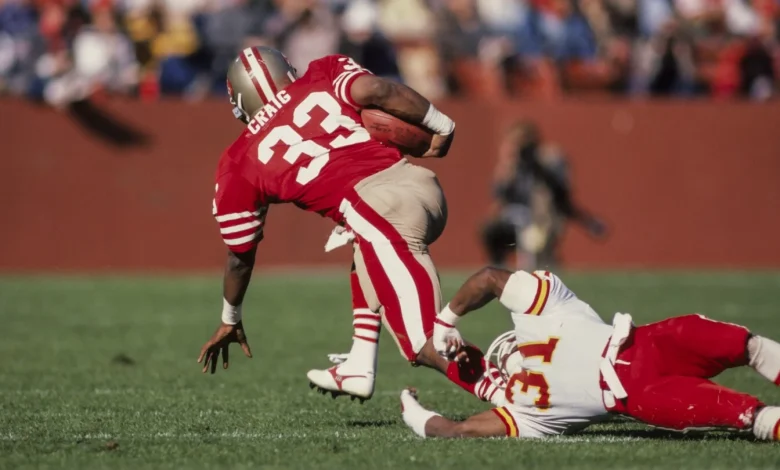 Frank Gore says he's glad Roger Craig got into the Hall of Fame ahead of him