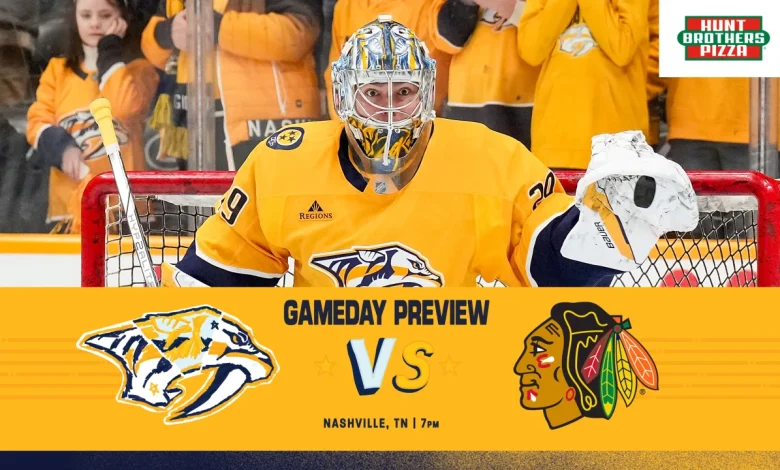 GAME DAY: Blackhawks vs. Preds, February 26