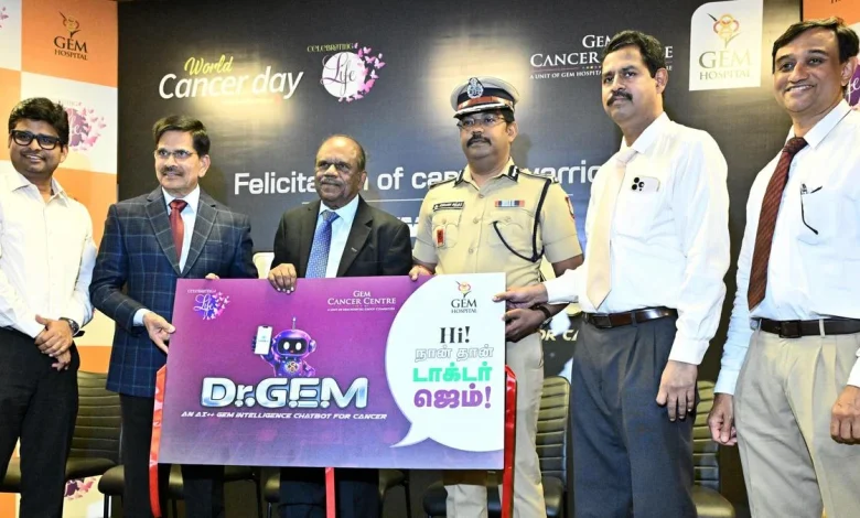 GEM Hospital in Coimbatore launches AI-powered cancer chat-bot on World Cancer Day