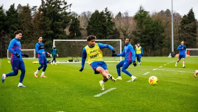 Gallery | Preparing for the Mariners | Men's First-Team | News