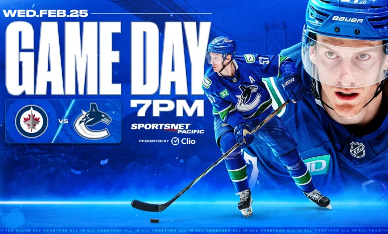 Game Notes: Canucks vs. Jets