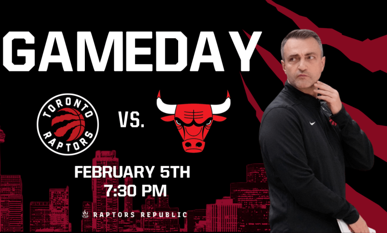 Gameday: Bulls @ Raptors, February 5
