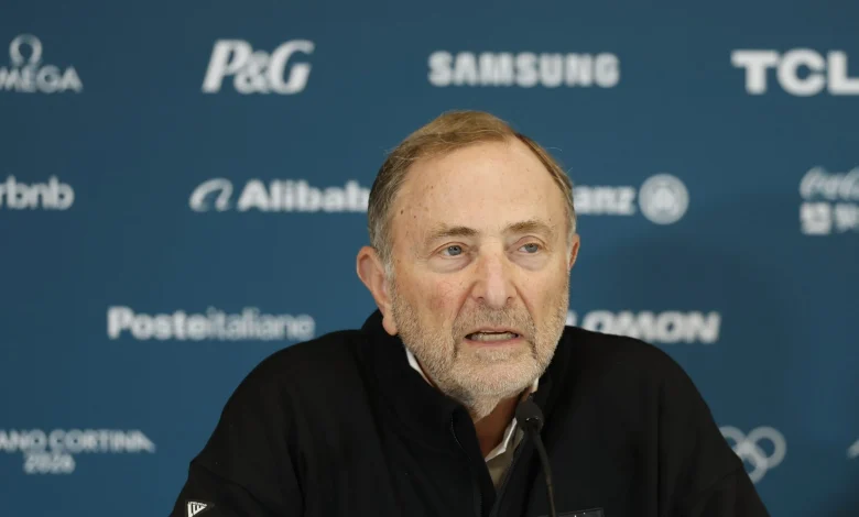Gary Bettman wants better timeslot for Olympic hockey gold medal game