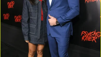 Georgina Campbell Joins 'Psycho Killer' Villain Actor James Preston Rogers at L.A. Premiere