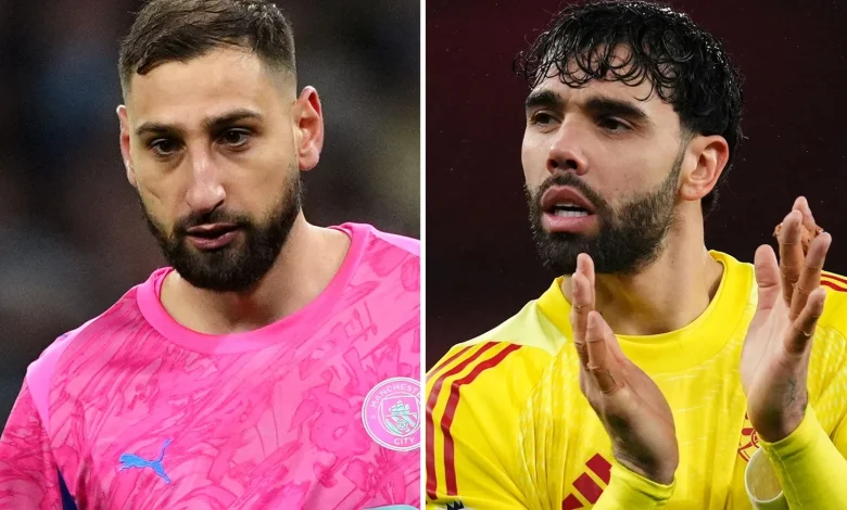 Gianluigi Donnarumma vs David Raya: Man City or Arsenal - who have the better goalkeeper in Premier League title race?