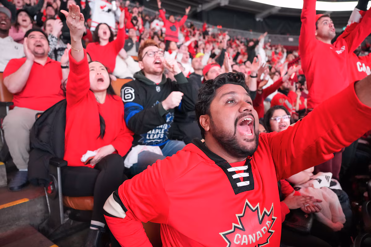 Gold medal game watch parties took a sour turn with Canada’s overtime loss