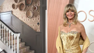 Goldie Hawn's Global Entryway Tells the Story of Her Travels