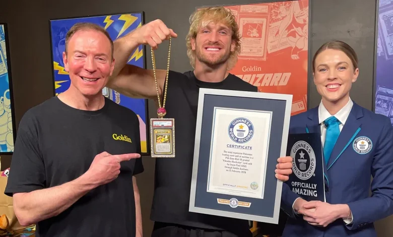 Gotta Catch 'Em All! Logan Paul sells Pokémon card for $16.4 million